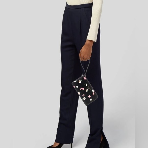 Kate Spade Floral New York Saffiano Leather Clutch (NWT) - Picture 3 of 9